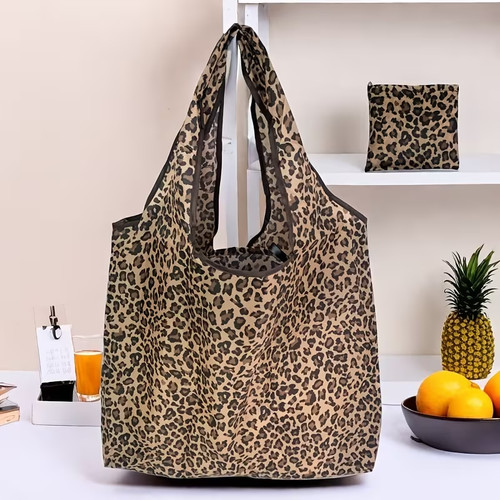 Shopper leoprint faltbare - leoprint,