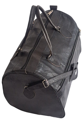 Echte leder tasche schwarz gym - echte,