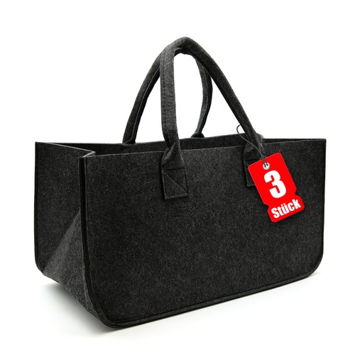 Filztasche groß in - 3x,