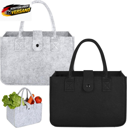Filztasche einkaufstasche set - filztasche,