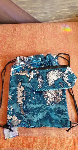 Pailetten rucksack kosmetik - pailetten,