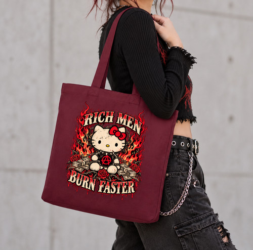 Eat the rich stoffbeutel - rich,